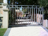 Sliding gate installed in Southport