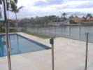 Pirie toughened glass frameless pool fencing